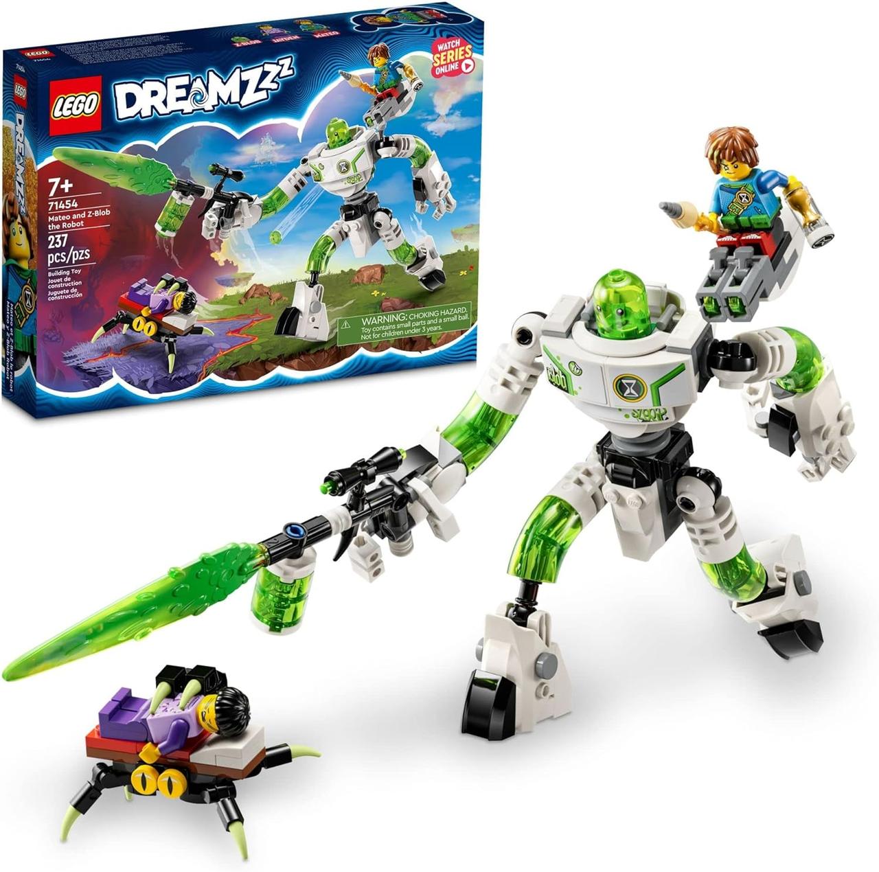 Конструктор Лего Дрімз Матео і робот Z-Blob Lego DREAMZzzzz Mateo and Z-Blob the Robot 71454