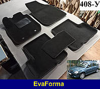 3D коврики EvaForma на Dacia Logan MCV 1 '06-12, ворсовые коврики