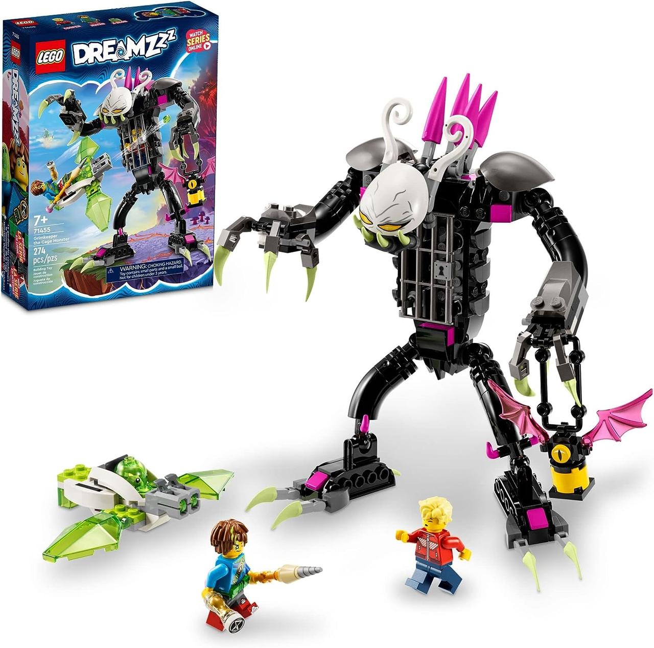 Конструктор Лего Дрімз Похмурий хранитель монстрів у клітці Lego DREAMZzzzz Grimkeeper the Cage Monster 71455
