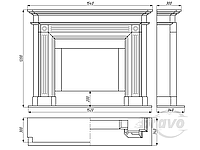 Портал камінний Браво Рига, фото 4