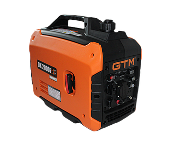 GTM Генераторна установка інверторна DK2000i 1,8кВт(макс)/1,6кВт(ном), руч.старт