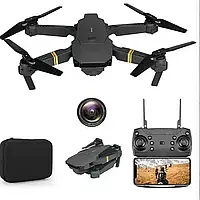 😎Квадрокоптер YLS60, дрон на пульті з WIFI камерою, складний корпус Чорний