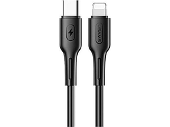 Кабель Usams Type-C to Lightning U43 PD 30W 2.4A/1.2m Black