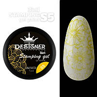 Гель краска без липкого слоя 5мл для стемпинга дизайна и декора ногтей Дизайнер Gel Paint 05