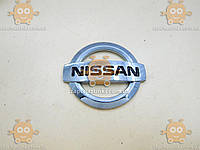 Эмблема Nissan ХРОМ пластик (ВАЖНО ИЗМЕРИТЬ! Габариты: 75х89мм) на скотче 17853
