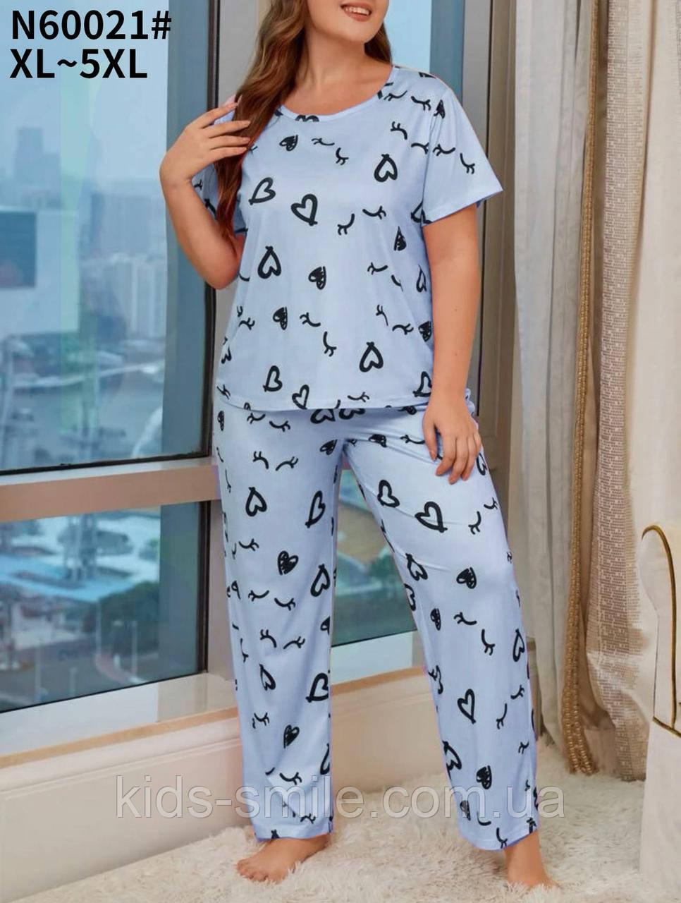 Піжами жіночі (Розміри: 50-58)