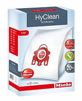 Набір мішків для пилососу HyClean 3D FJM + 2 фільтра для пилососа Miele 41996571D (9153490)