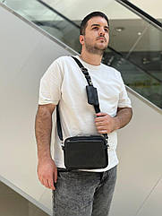 Шкіряна елегантна сумка-месенджер Louis Vuitton Trio Messenger Сумка 3в1 через плече луї вітон чоловіча