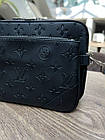 Шкіряна елегантна сумка-месенджер Louis Vuitton Trio Messenger Сумка 3в1 через плече луї вітон чоловіча, фото 9