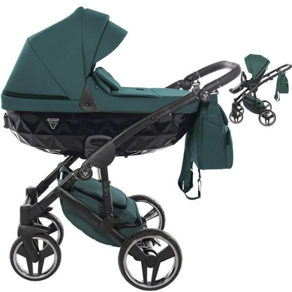 Дитяча коляска 2 в 1 Junama Basic 02 Petrol