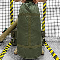 Тактический баул олива 120 литров, штурмовая сумка баул из водонепроницаемой ткани Оксфорд