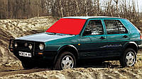 Стекло лобовое VW GOLF 2 1983-91г. без шелкографии ографии полос (пр-во SAFE GLASS Украина) ГС 99457