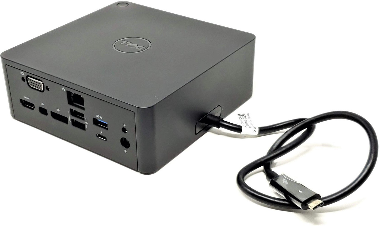 Док-станція Dell TB16 K16A USB Type-C 4K без БЖ чорна бв