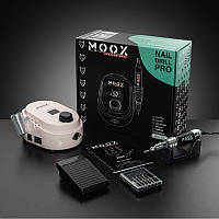 Фрезер для маникюра и педикюра аппарат для ногтей маникюрный Moox Professional X550 на 50 000 об и 70 Вт