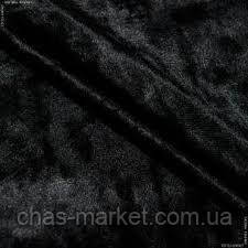 Велюр чорний