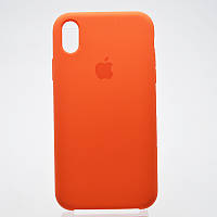 Чехол накладка Silicon Case для iPhone Xr New Apricol