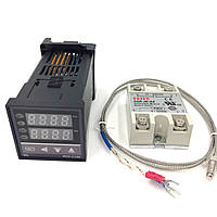 Контроллер температуры с релейным выходом REX-C100FK02-M*EN