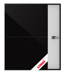 Монокристалічна сонячна панель Longi LR5-54HTB-420M Hi-MO6m, 420W Full Black Mono