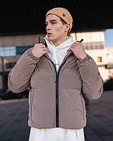 Зимова чоловіча куртка OGONPUSHKA Homie 2.0 Silk коричневий