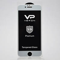 Защитное стекло Veron 3D Tempered Glass Premium Protector для iPhone 6/6S (White)