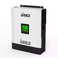Гибридный инвертор SAKO 3000-24, 3000VA\2400W, 24V, ток заряда 0-80A, 170-280V, MPPT (80А, 120-450 Vdc)