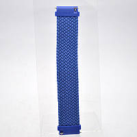 Ремешок для Xiaomi Amazfit Bip/Samsung 22mm Nylon Solo Loop 135mm Design Blue/Синий