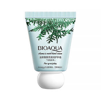 Крем для сухих рук BIOAQUA  Aroma Ic Moist Hand Cream Pine cyp ess fading 30 г