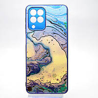 Чехол накладка Marble Ultraviolet для Samsung M536 Galaxy M53 Фиолетовый