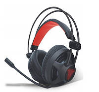 Ігрові навушники з мікрофоном Fantech HG13, Black, USB підсвічування, Color Box (226 * 205 * 114) 0,48кг