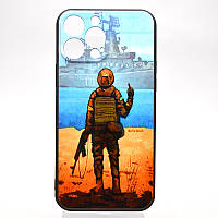 Чехол с принтом (Русский военный корабль) TPU Print Ukrainian Brand для iPhone 13 Pro Max