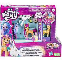 Набір My Little Pony Friends of Maretime Bay 4 Поні та 50 аксесуарів F3865 / Моя Маленька поні