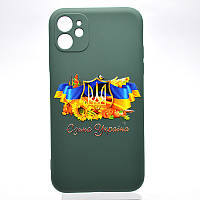 Чохол з патріотичним прнтом (Єдина Україна) TPU Print Glory to Ukraine для iPhone 11