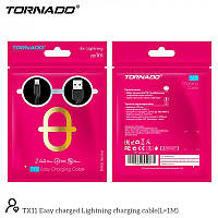 Кабель Tornado TX11 Lightning 2.4A 1M Black