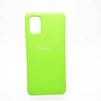 Чохол накладка Full Silicon Cover для Samsung A315 Galaxy A31 Green Салатовий