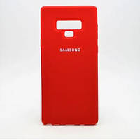 Чехол накладка New Silicon Cover для Samsung N960 Galaxy Note 9 Red