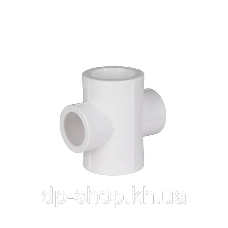 Хрестовина редукц. 32*25*32*25 (В.О.) "Белый", фото 1