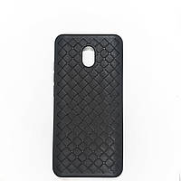 Чехол накладка Weaving для Xiaomi Redmi 8a Black