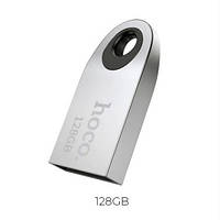 Флеш-драйв (флешка) Hoco UD9 Insightful Smart mini car music USB drive 128GB Silver