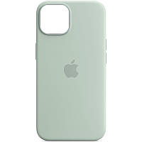 Чехол накладка для iPhone 14 Plus (6.7) Silicone Case with MagSafe Succulent