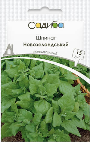 Насіння шпинату Новозеландський, 15 шт, Садиба, фото 1