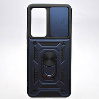 Чехол противоударный Armor Case CamShield для Xiaomi 12T/12T Pro Blue/Синий