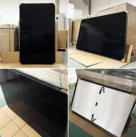 Монокристалічна сонячна панель Longi LR5-54HTB-435M Hi-MO6m, 435W Full Black Mono