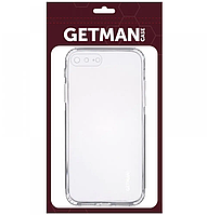Прозрачный чехол TPU Getman для iPhone 7 Plus/iPhone 8 Plus Transparent/Прозрачный