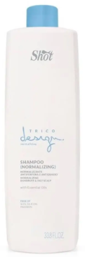 NORMALIZING SHAMPOO Шампунь проти лупи для жирної шкіри голови, 1000 мл - SHOT