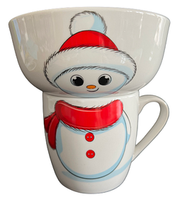 Набір посуду дит. Limited Edition SNOWMAN / 2 пр. / в под.уп. (YF6040)  TZP163