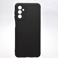 Чехол накладка Silicone case Full Camera Lakshmi для Samsung M13/M23 Galaxy M135/M235 Black/Черный