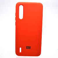 Чехол накладка Silicon Case Full Cover для Xiaomi Mi 9 lite Red