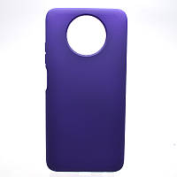 Чехол накладка Silicon Case Full Cover для Xiaomi Redmi Note 9T Purple