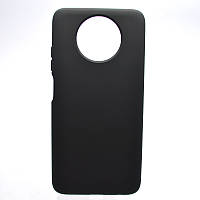 Чехол накладка Silicon Case Full Cover для Xiaomi Redmi Note 9T Black