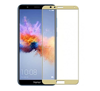 Защитное стекло Full Screen Triplex for Huawei Honor 7X Glossy Gold тех. пакет